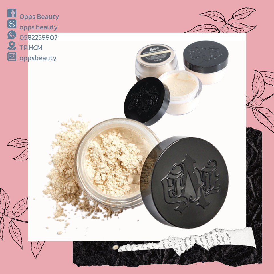 [CHỈ CÒN 1][Kat Von D] Phấn phủ kiềm dầu dạng bột Kat Von D Lock-It Setting Powder