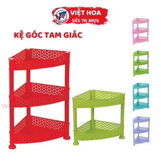 Kệ tam giác nhà tắm kệ để góc tường 2 tầng 3 tầng Tý Liên, Kệ tam giác Tý Liên