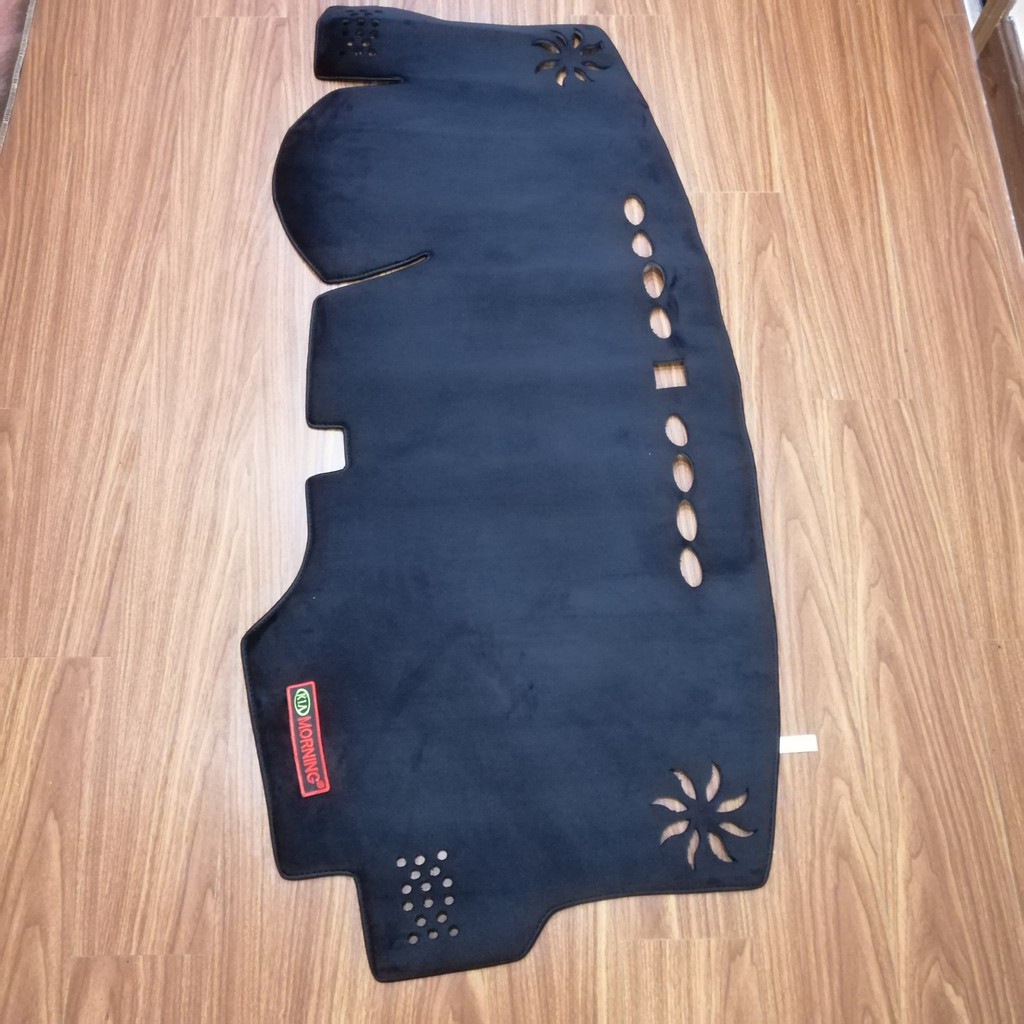 Thảm Taplo nhung Kia Morning 2012 - 2020, 2021 - 2023 Nhung có Chống Trượt