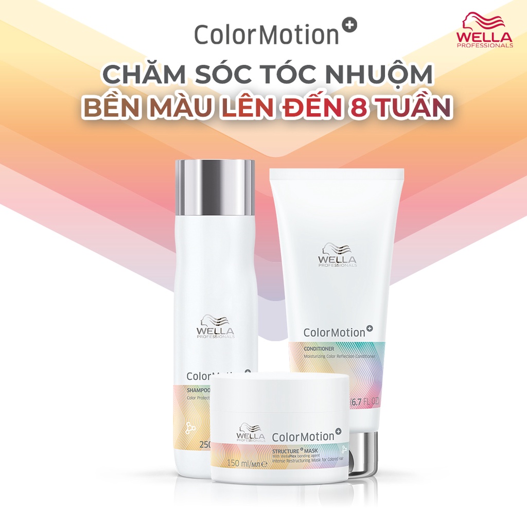 Dầu Gội Wella Color Motion Dành Cho Tóc Nhuộm, Giúp Bảo Vệ Lớp Màu Đẹp 250ml-1000ml