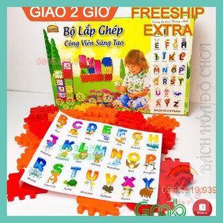 Đồ chơi xếp hình 💖𝑭𝑹𝑬𝑬𝑺𝑯𝑰𝑷💖 lắp ráp cho bé- hàng việt nam