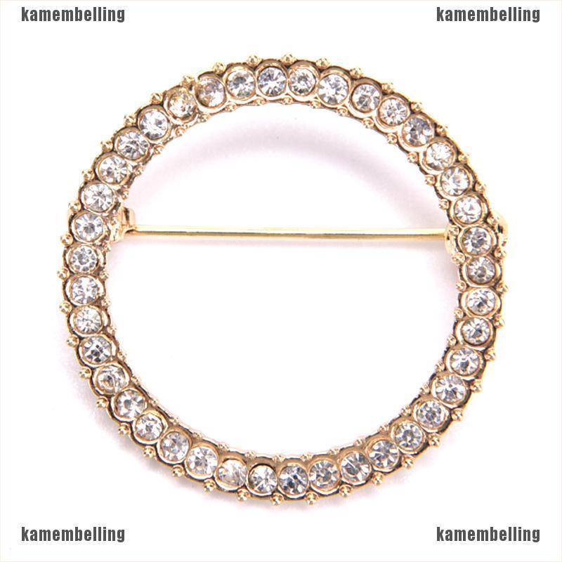 Phụ Kiện Giá Đỡ Kẹp Pha Lê Tròn Đơn Giản Cho Nữ