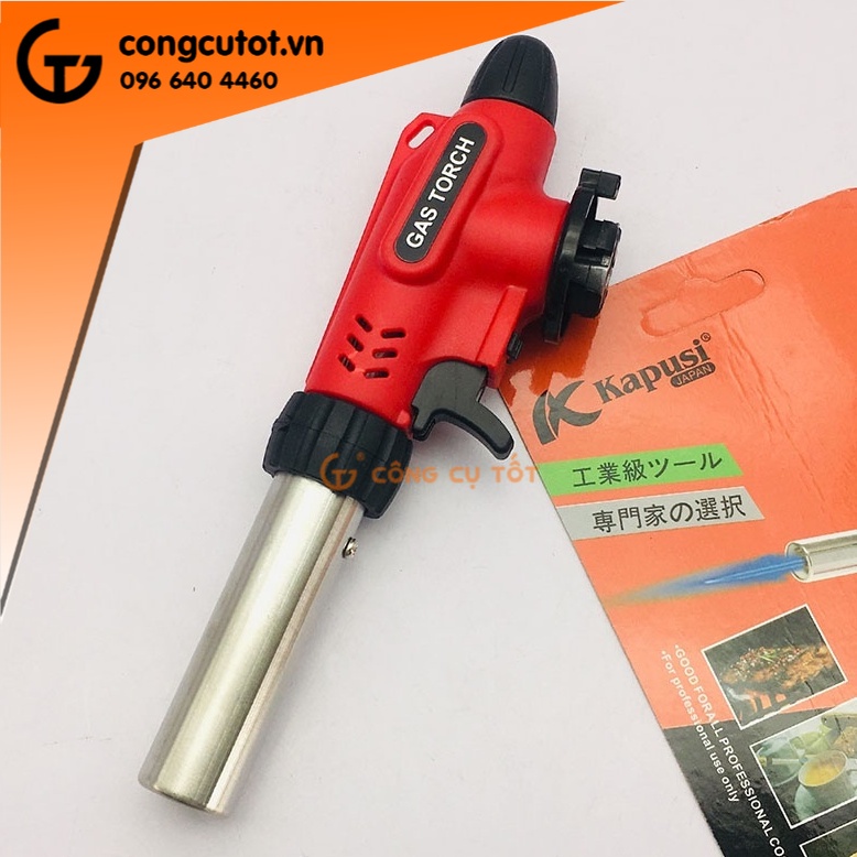 Khò ga chiết lưu đánh lửa tự động Kapusi
