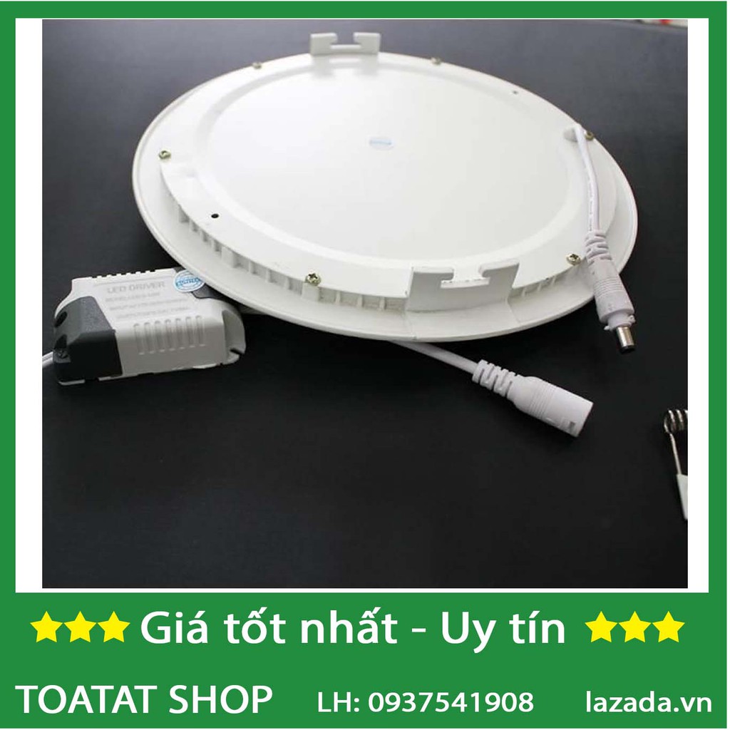 Đèn Led âm trần siêu mỏng 9w - BH: 12 tháng | BigBuy360 - bigbuy360.vn