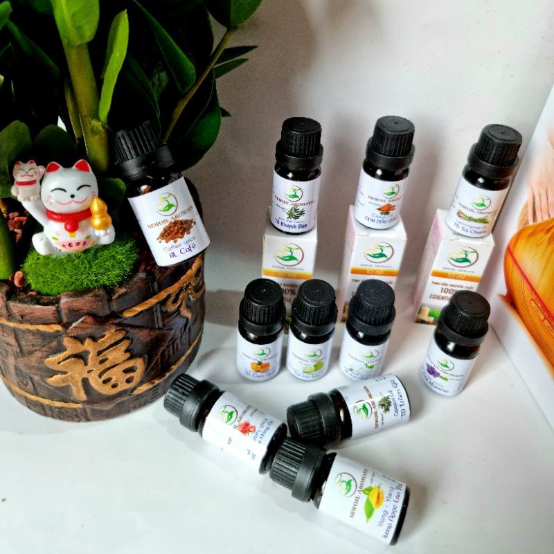 Tinh dầu thiên nhiên Trường An 10ml | Tự chọn mùi | Có kiểm nghiệm COA