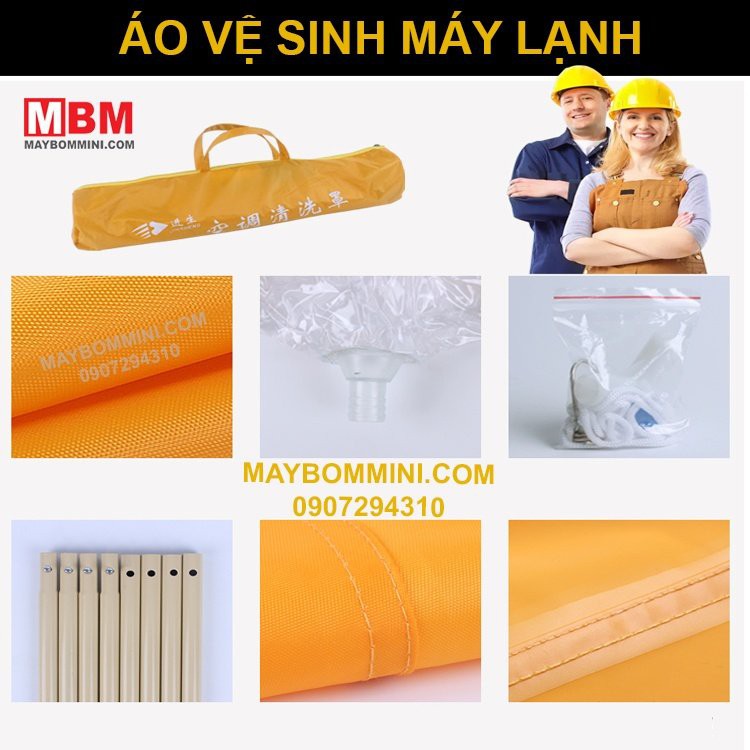 Áo vệ sinh máy lạnh áp trần cao cấp