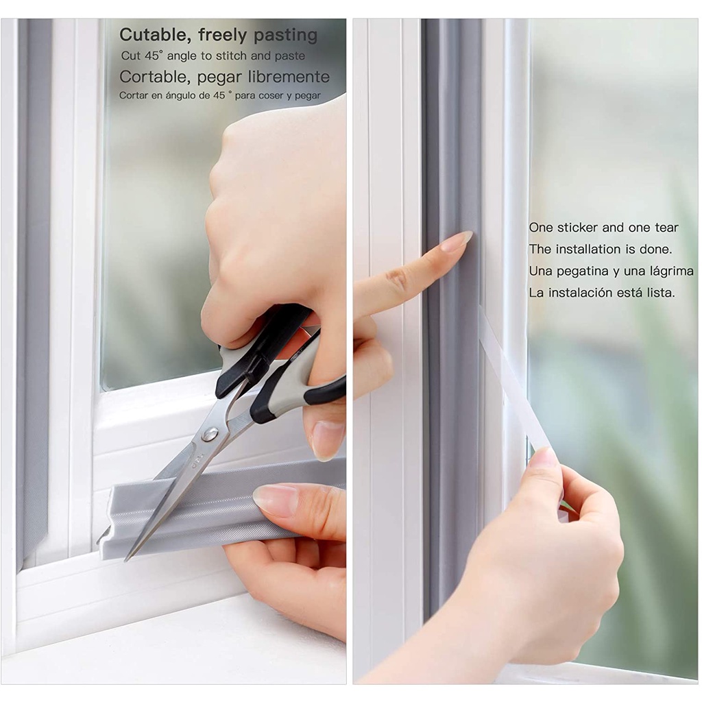 Dây Cao Su Dán Viền Cửa Chống Côn Trùng Tiện Lợi