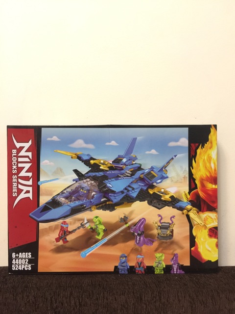 Lepin 06096 44002 Máy bay Ninja Go - Đồ chơi lắp ráp xếp hình thông minh