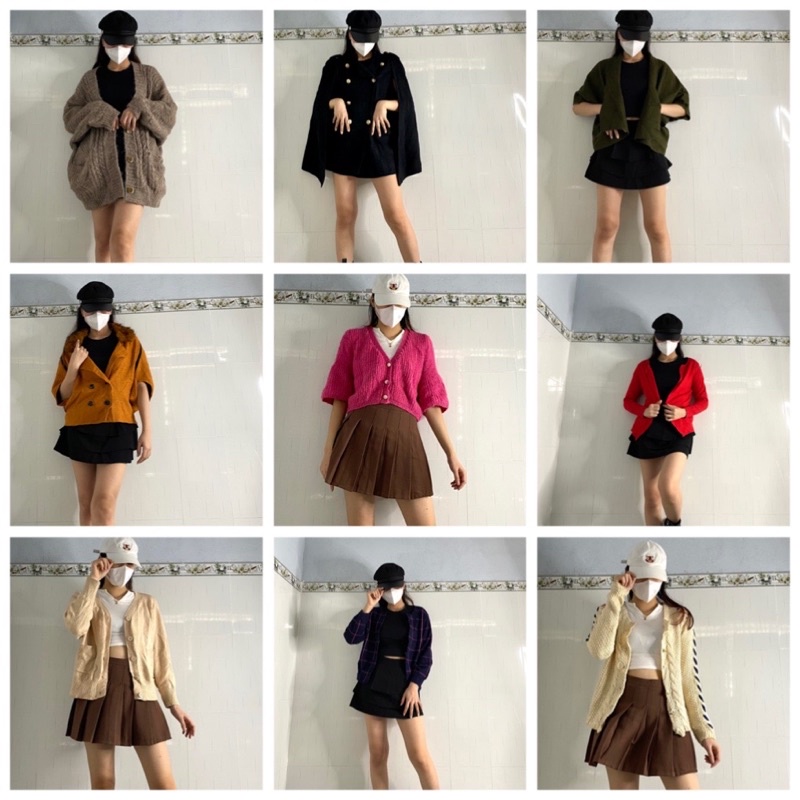 Áo CARDIGAN LEN 2hand tuyển loại 1- T01 MỤI 2HAND | BigBuy360 - bigbuy360.vn