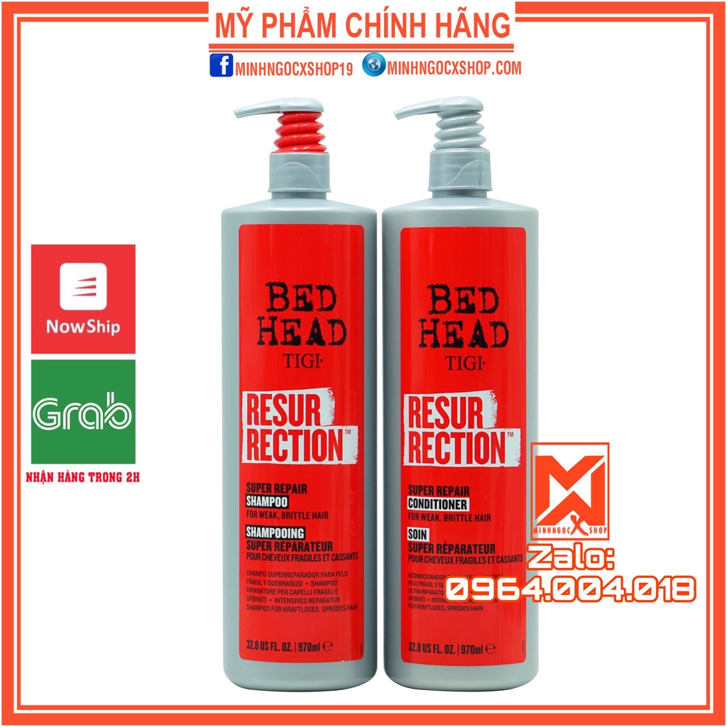 ✅[ TIGI ] DẦU GỘI XẢ TIGI ĐỎ 970ML - DẦU GỘI XẢ TÁI SINH SIÊU PHỤC HỒI TIGI 2021 CHÍNH HÃNG | BigBuy360 - bigbuy360.vn