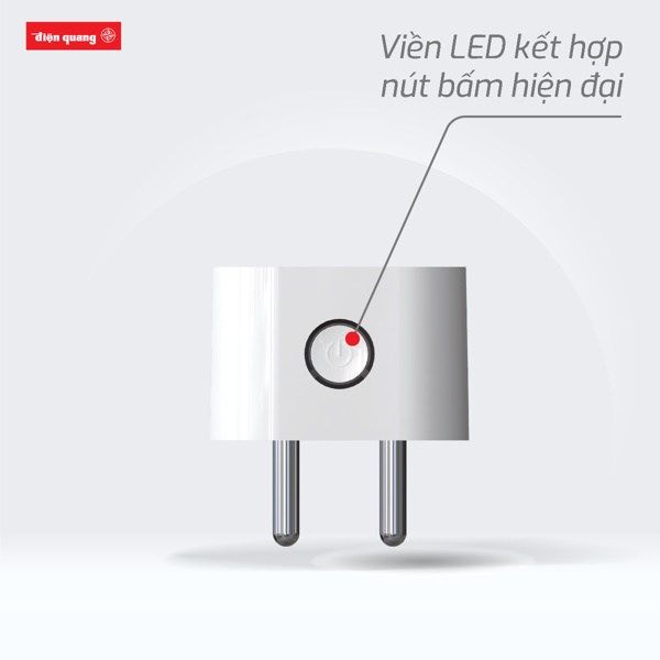 Phích cắm thông minh Wifi Điện Quang Apollo ĐQ SP1.1 2000W 10A