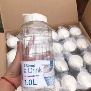 BÌNH ĐỰNG NƯỚC LOCK &LOCK 1 LÍT