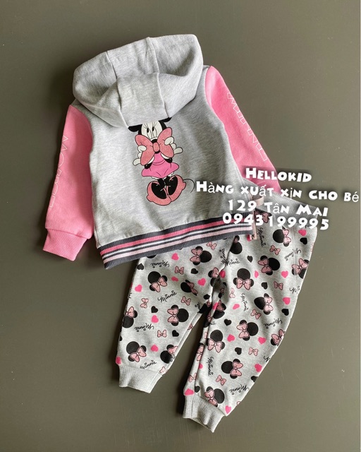 Set bộ kéo khoá minnie