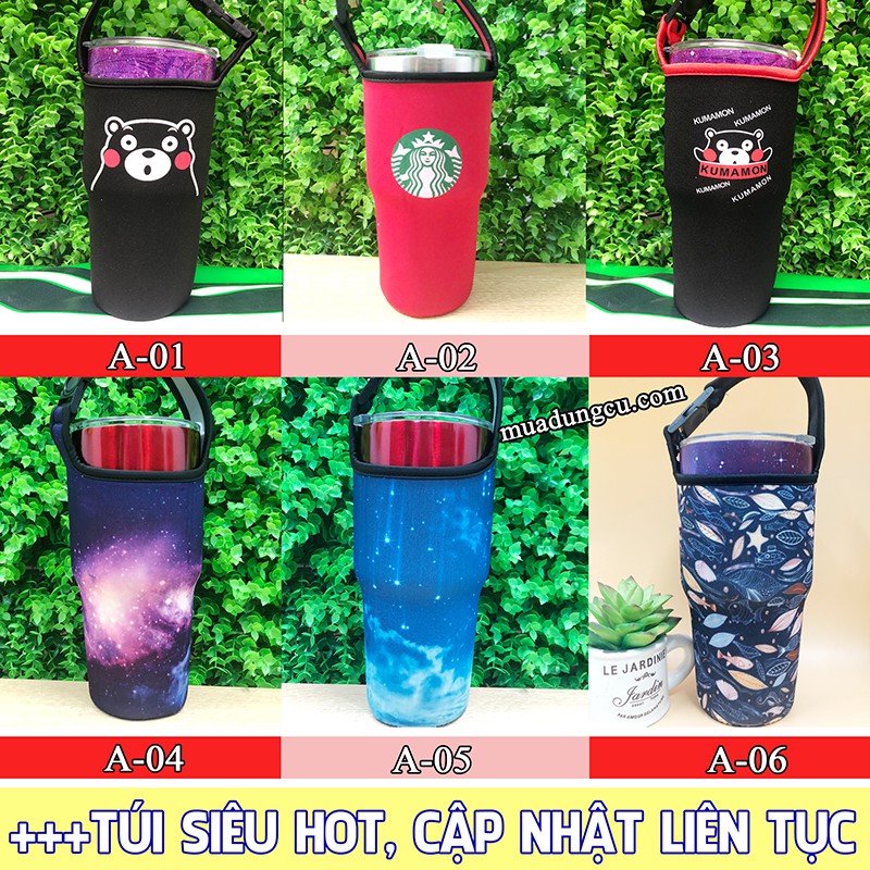 Túi đựng ly giữ nhiệt YETI nhiều mẫu, dành cho mọi loại ly 500-900ml