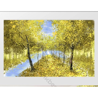Tranh dán tường phong cảnh rừng