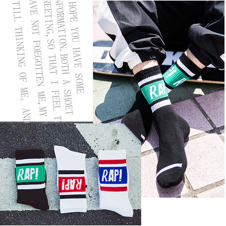 Tất thể thao chơi bóng rổ phong cách hàn quốc