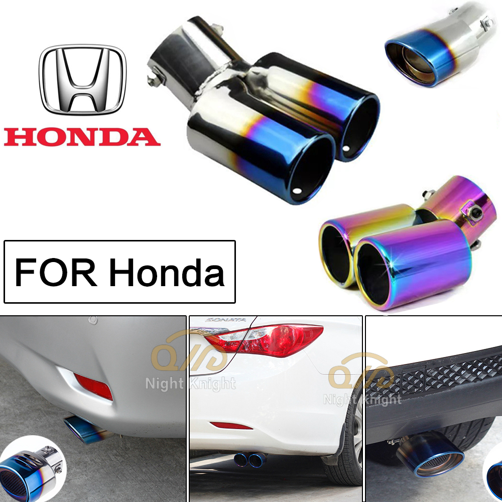 Ống Pô Bằng Thép Không Gỉ Cho Xe Ô Tô Honda City Jazz Civic Hrv Crv Brv Accord Odyssey