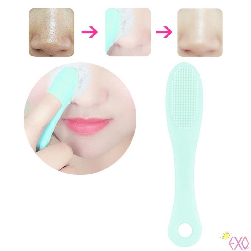 [Hàng mới về] Cọ vệ sinh mũi tẩy tế bào chết loại bỏ mụn đầu đen bằng silicon | BigBuy360 - bigbuy360.vn