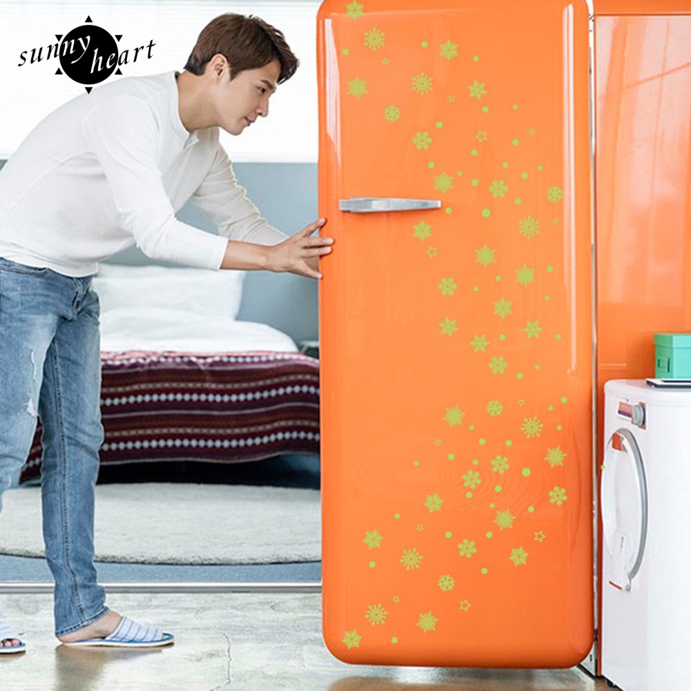 Bông tuyết dạ quang dán tường