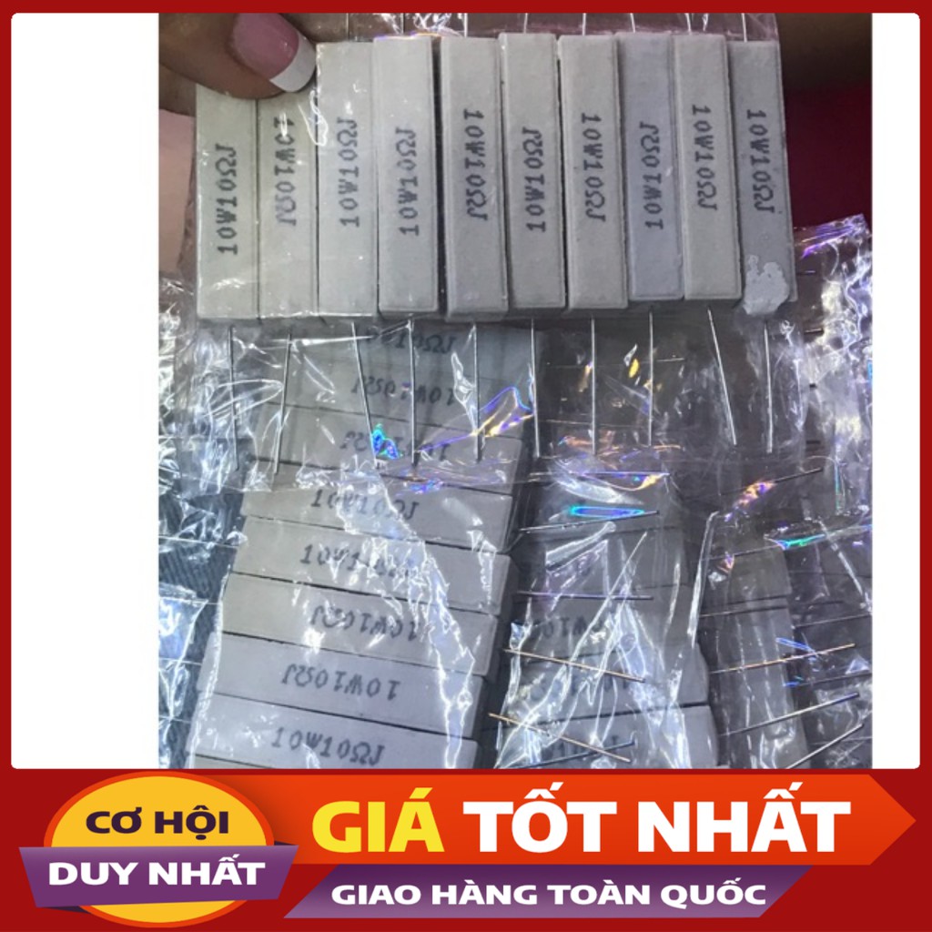 10 con Trở sứ 10w 10om