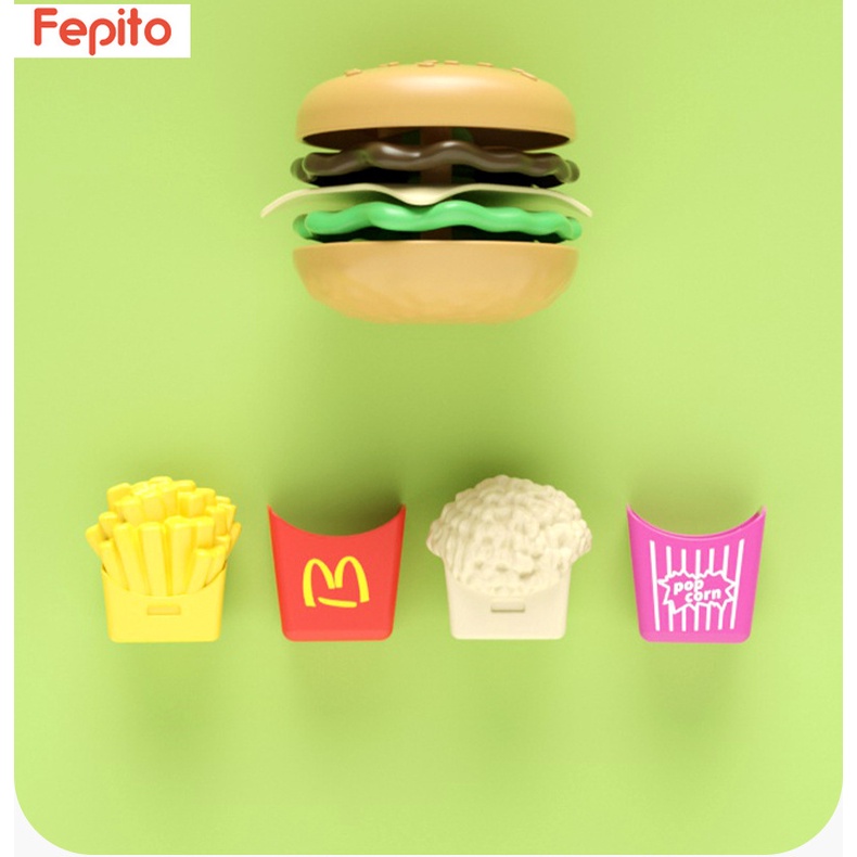Bộ 27 Đồ Chơi Mô Hình Thức Ăn Chiên Cho Bé