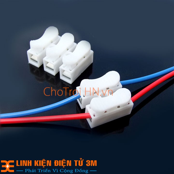 Cầu Nối Dây Điện 3P ( Trắng ) - 1 Chiếc