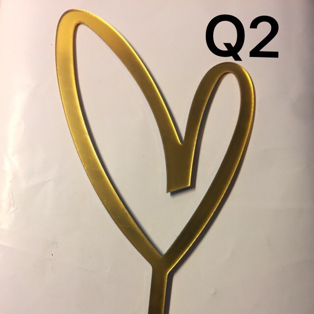 Que mica trang trí Q2