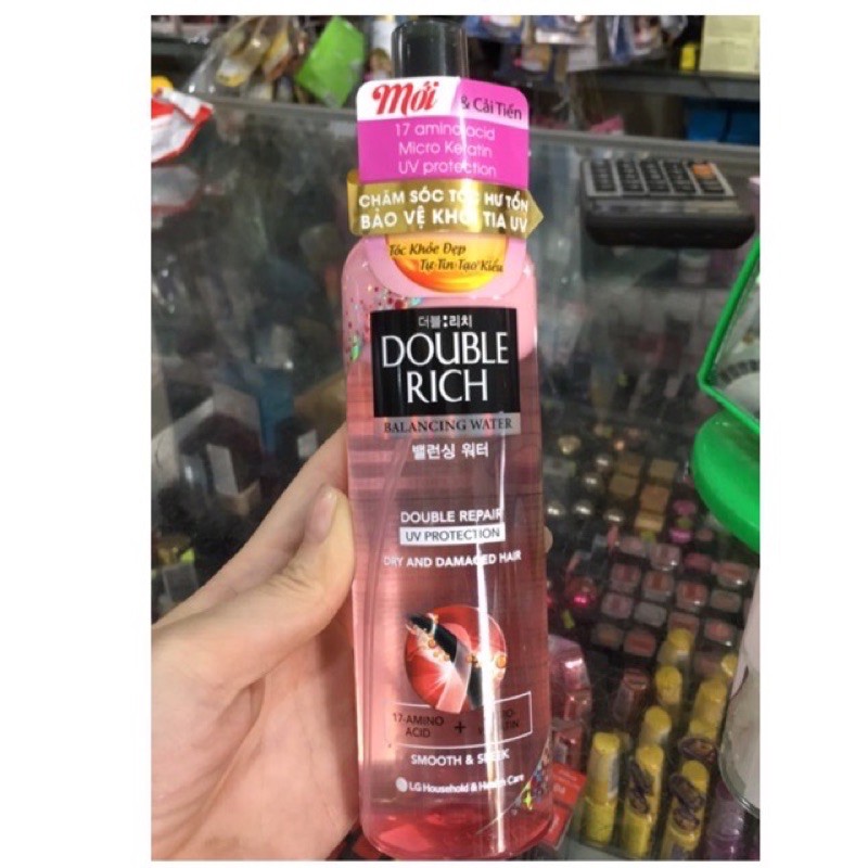 Nước dưỡng tóc hư tổn Double Rich mẫu mới