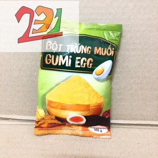 Túi Bột Trứng Muối Gumi Egg Tomato T&P 100g