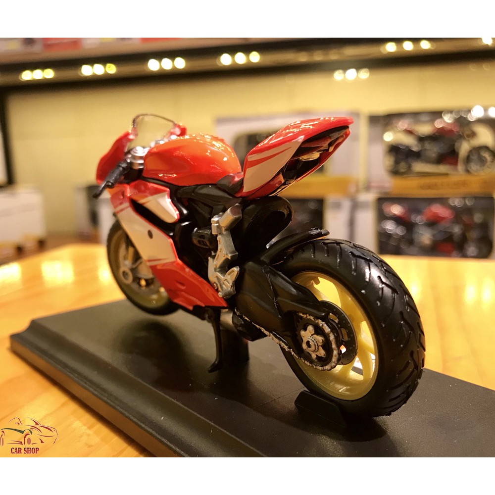 Mô hình xe mô tô Ducati 1199 Superleggera tỉ lệ 1/18 hãng Maisto