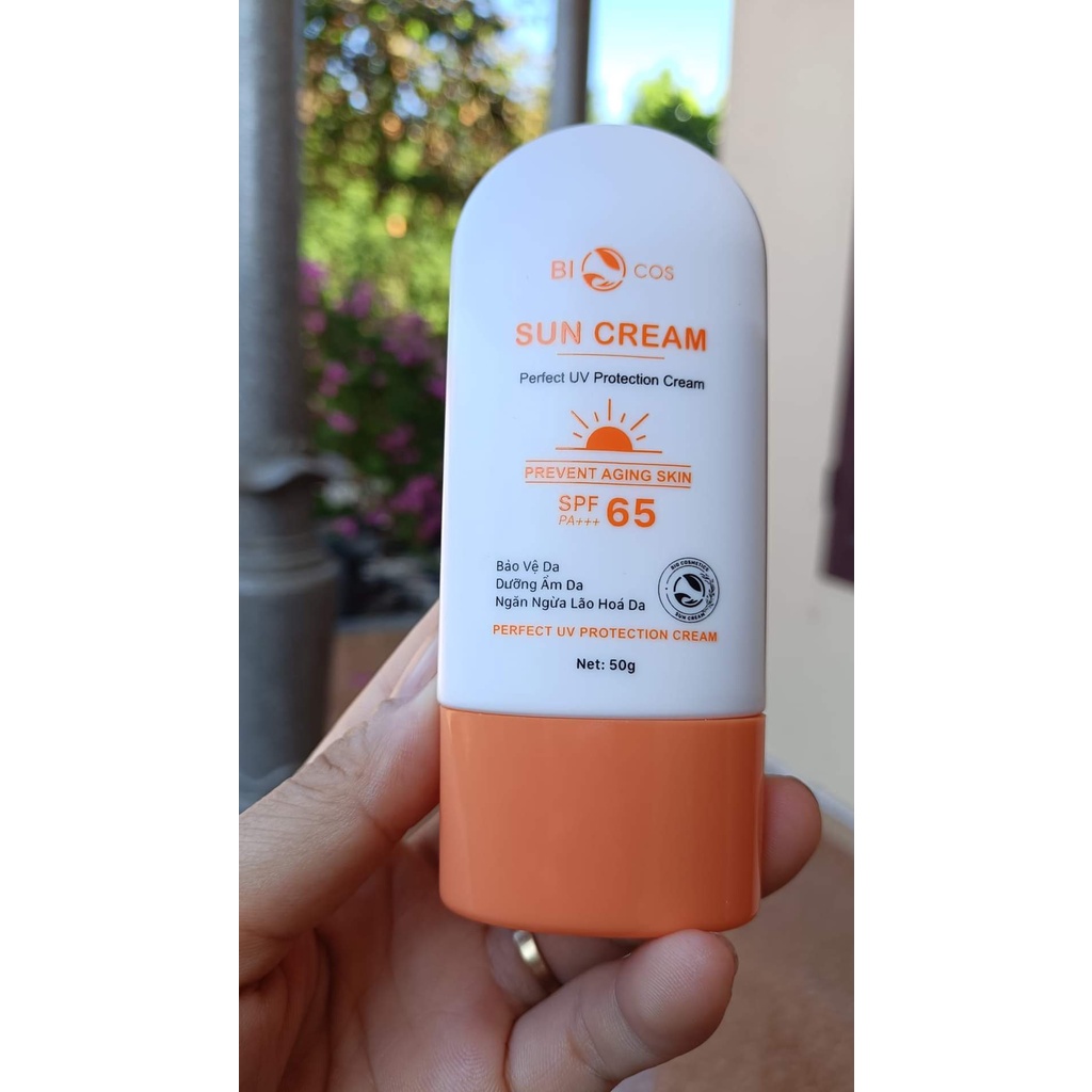 Kem Chống Nắng BIOCOS Sun Cream SPF65+++