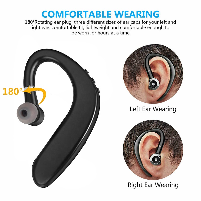 Tai Nghe Bluetooth 5.0 S109 Kiểu Dáng Thể Thao Kèm Phụ Kiện