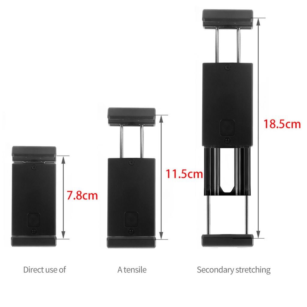 Giá Đỡ Kẹp Điện Thoại Bằng Nhựa XT-XINTE Có Lỗ Vít Bắt Lạnh Ulc1 / 4