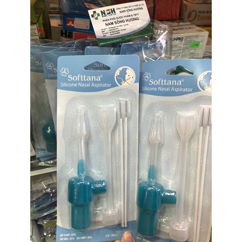 DỤNG CỤ HÚT MŨI ĐẦU MỀM SILICONE SOFTANA AN TOÀN CHO BÉ CỦA TANAPHAR
