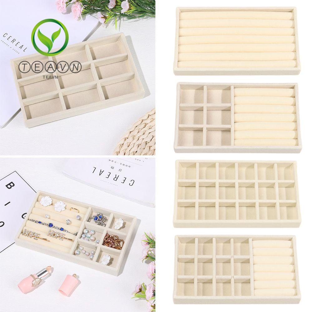 Khay đựng trang sức có nắp xoay thiết kế thời trang tiện dụng