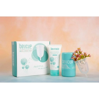 Cốc Nguyệt San BeU Cup Silicol Y Tế, Siêu Mềm Hàng Chuẩn Chính Hãng 100%