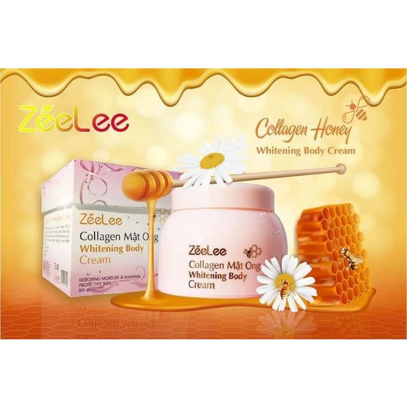 KEM BODY ZEELEE COLLAGEN MẬT ONG 200G