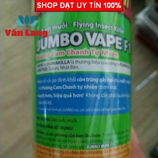 Bình xịt muỗi Jumbo Vape 600ml Nhật Bản