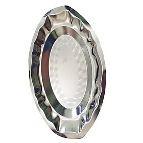 Dĩa bò né 𝑭𝑹𝑬𝑬𝑺𝑯𝑰𝑷 Đĩa hấp cá - Dĩa Hột Xoài Inox OANHTAFAC Inox 304 cao cấp không gỉ loại dày