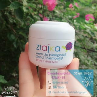 Kem dưỡng da ziajka ziaj balan cho trẻ