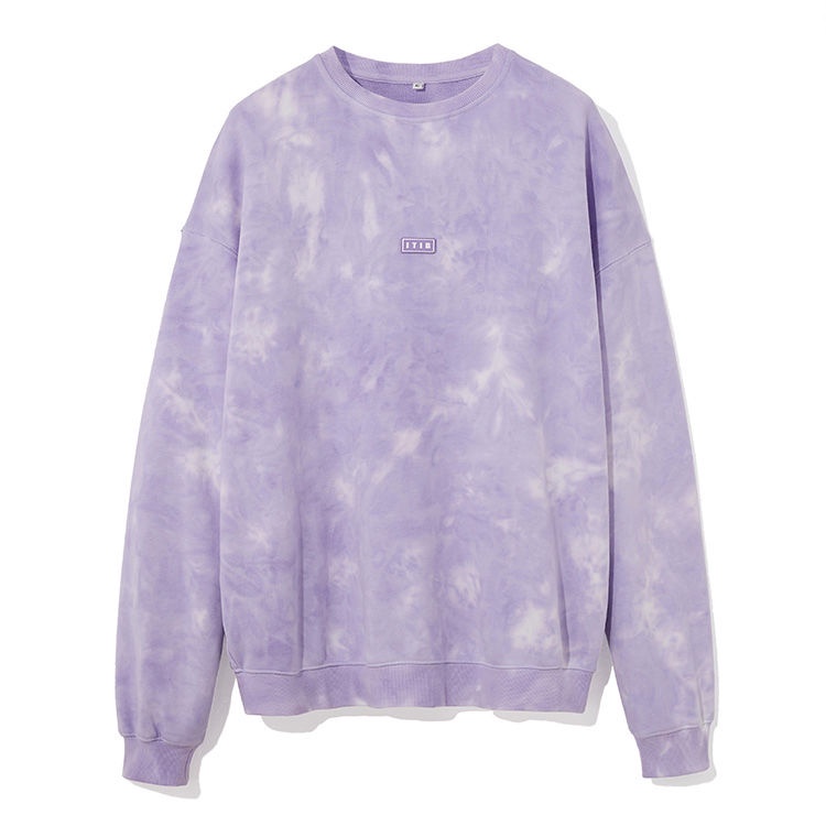 Áo Sweater Cổ Tròn Dáng Rộng Nhuộm Màu Thời Trang Xuân Thu Mới 2021 Cho Nữ | BigBuy360 - bigbuy360.vn