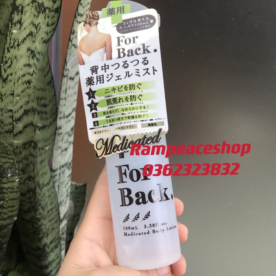 Xịt Giảm Mụn Lưng For Back