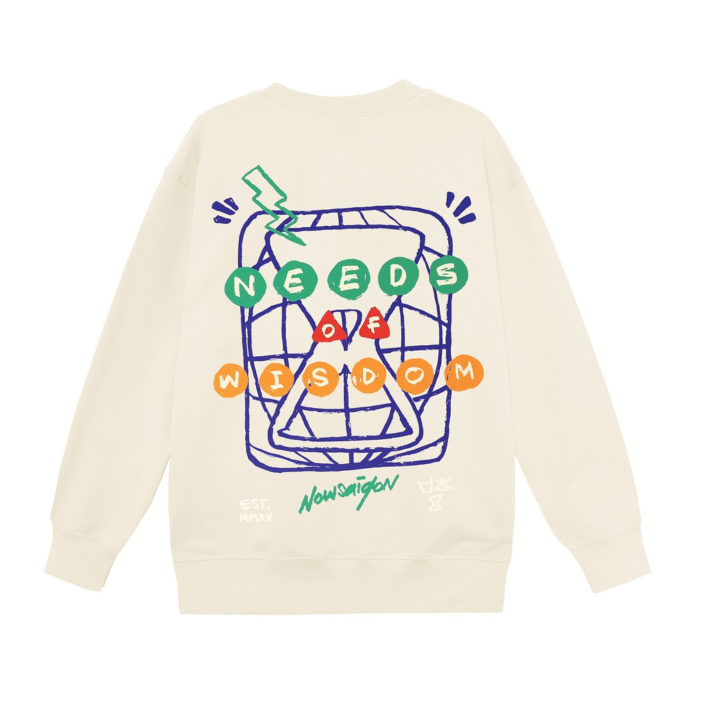CRAYON LOGO SWEATER [STREETWEAR / ÁO KHOÁC] | BigBuy360 - bigbuy360.vn