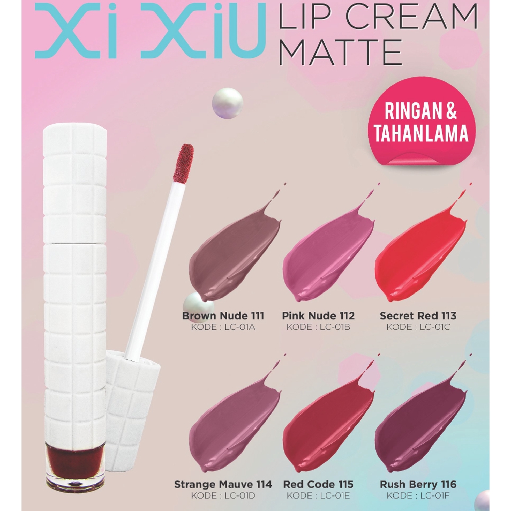 (hàng Mới Về) Son Môi Xiu 5g Chống Thấm Nước Và Lâu Trôi Cao Cấp