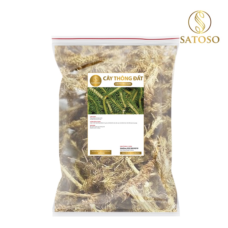Cây thông đất khô SATOSO 1kg thượng hạng SA38