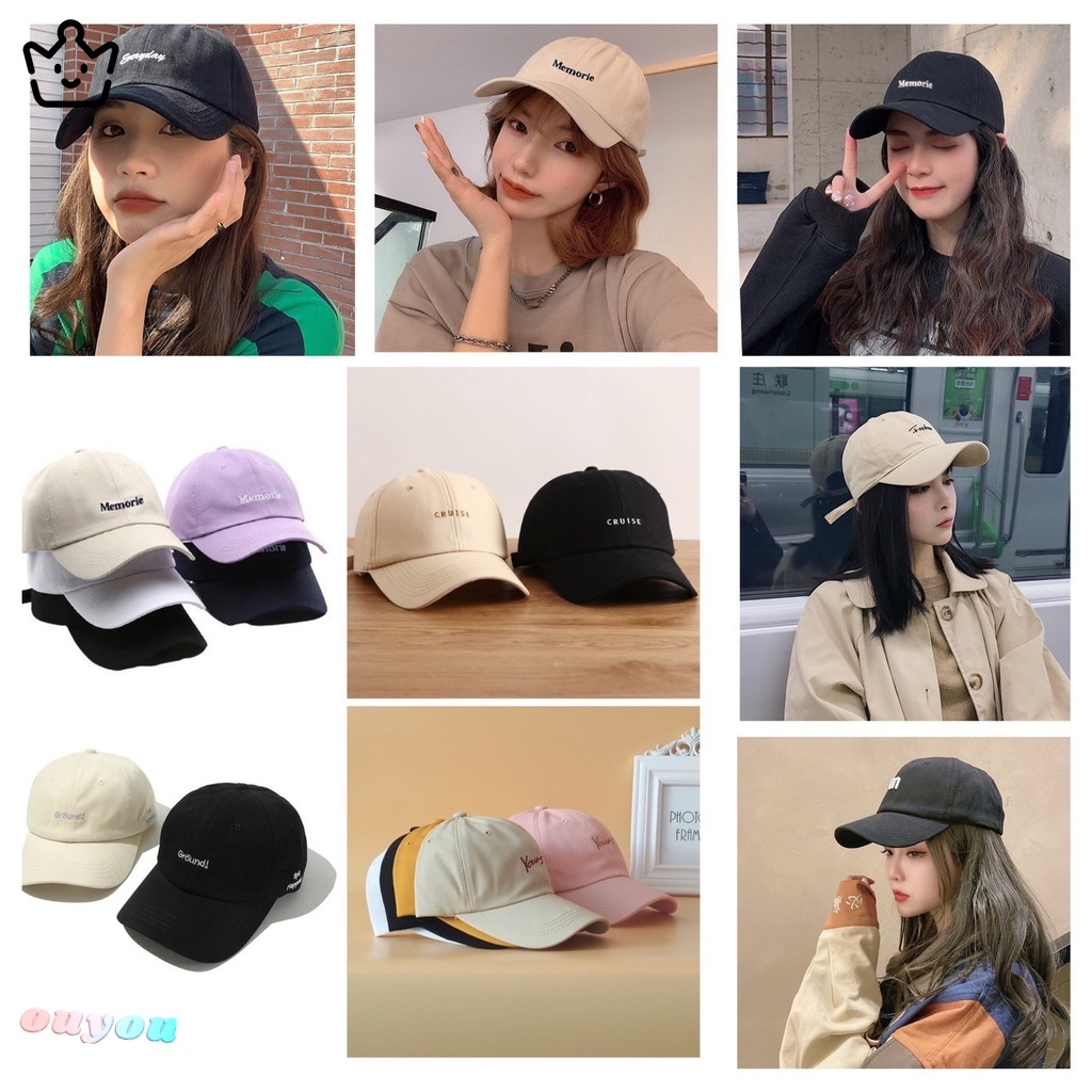 Mũ Lưỡi Trai Chống Nắng Phong Cách Đường Phố Cá Tính Cho Nam JP6