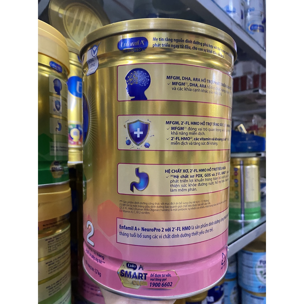 Sữa BỘT Enfamil Số 2 1.7KG