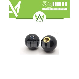 NÚM vặn nhựa DOTI hình tròn 40mm lỗ ren M8-M10- M12