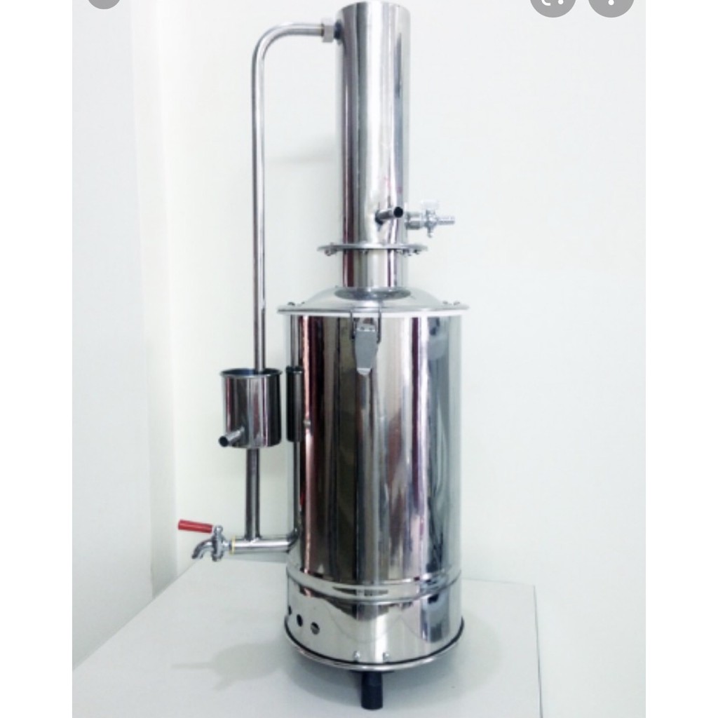 Bình chưng cất nước pha tinh 5L/h được dùng trong chăn nuôi, phối tinh cho heo