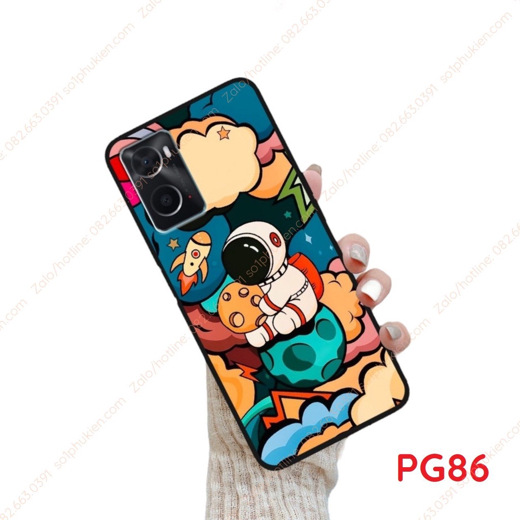 Ốp lưng Oppo A76 in hình vũ trụ dễ thương bền đẹp